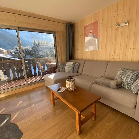 Cosy Ski In Out And Mt Blanc View Apartment