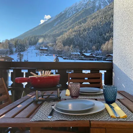 Cosy Ski In Out And Mt Blanc View * Chamonix